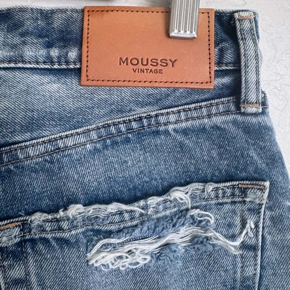 Moussy Vintage HESPERIA STRAIGHT Light Blue Size 26 - Picture 6 of 8
